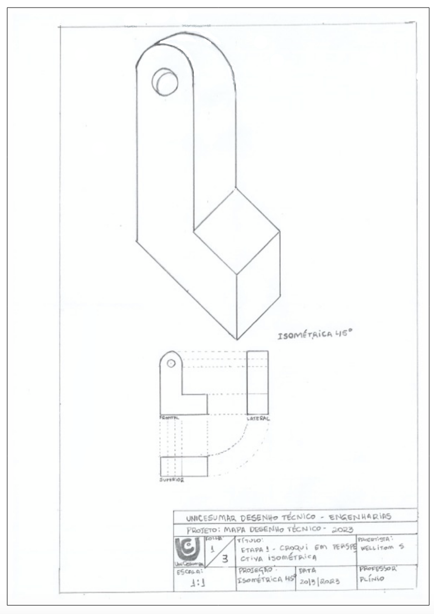 Isometric Sketch