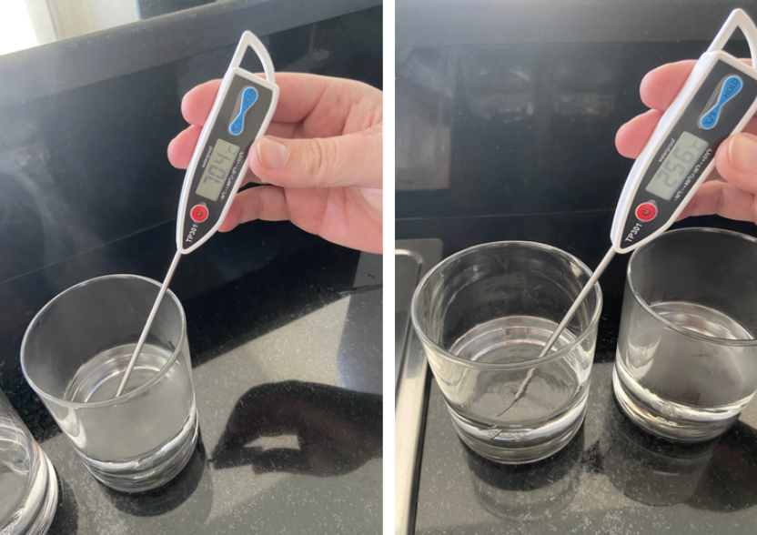 Temperature measuring